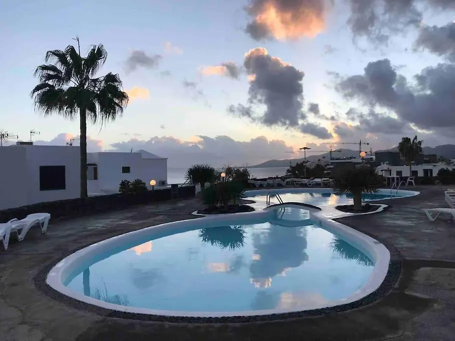 Apartment Stunning 2 Bedroom Vacation Rental Vv On Seafront Puerto del Carmen  Spain